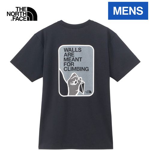 ザ・ノース・フェイス ノースフェイス メンズ 半袖Tシャツ ショートスリーブクライムアートティー ブラック NT32486 K S/S Climb Art