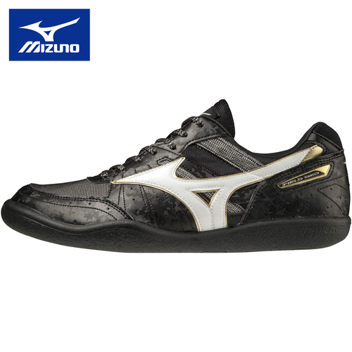 ミズノ MIZUNO メンズ レディース 陸上 ハンマー投げ フィールドジオ RD-C ブラック×ホワイト×ゴールド U1GA2044 52 FIELD GEO RD-C