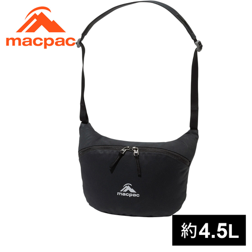 マックパック macpac ショルダーバッグ トレックショルダーM ブラック MM82401 K 2024春夏モデル 肩掛けバッグ サコッシュ