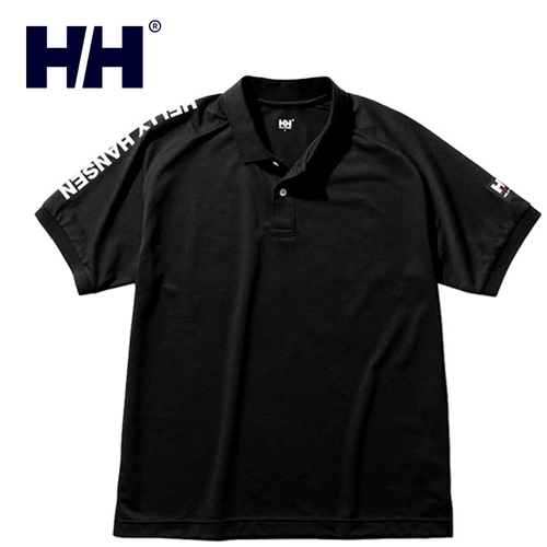 ヘリーハンセン HELLY HANSEN メンズ ポロシャツ ショートスリーブ チームドライポロ ブラック HH32000 K Team Dry Polo トップス 半袖