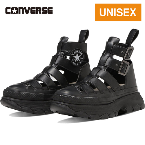 コンバース CONVERSE メンズ レディース サンダル オールスター （R） トレックウエーブ グラディエーター HI ブラック 31311940 210