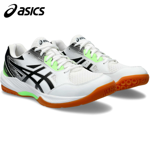 アシックス asics メンズ ハンドボール 室内シューズ ゲルタスク 3 ホワイト/ブラック 1071A077 102 GEL-TASK 3 ハンドボールシューズ