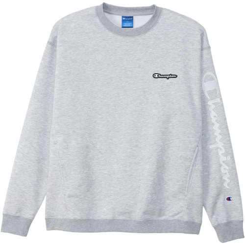 チャンピオン Champion メンズ テックウィーブテリークルーネックスウェットシャツ オックスフォードグレー C3-ZS002 070 TW TERRY CREW