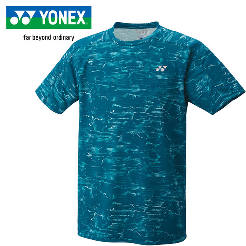 ヨネックス YONEX メンズ レディース ユニゲームシャツ（フィットスタイル） ダークマリン 10596 323 バドミントン テニス ゲームウエア