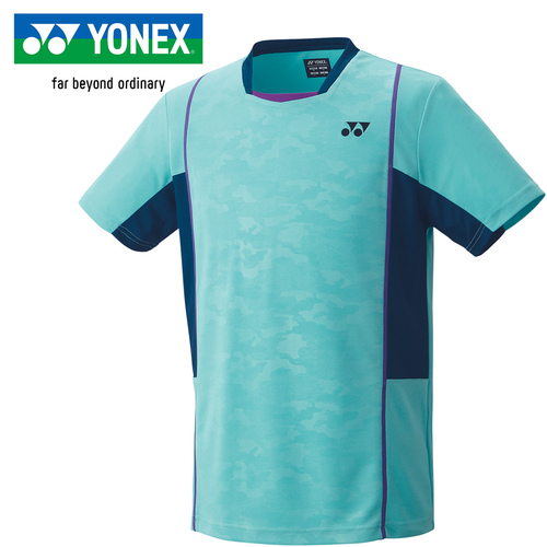 ヨネックス YONEX メンズ レディース ユニゲームシャツ（フィットスタイル） ウォーターグリーン 10603 048 テニス バドミントン