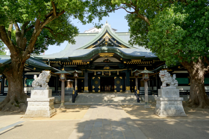 高田馬場にある穴八幡宮神社