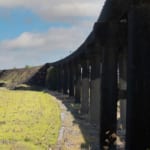 旧魚梁瀬森林鉄道 立岡第二号桟道