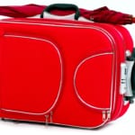 スーツケースと傘