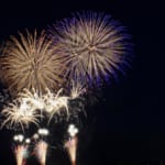 大石田まつり最上川花火大会 スターマイン