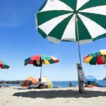 長浜海浜公園にある長浜海水浴場