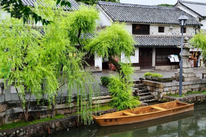 倉敷美観地区(雨の岡山観光)