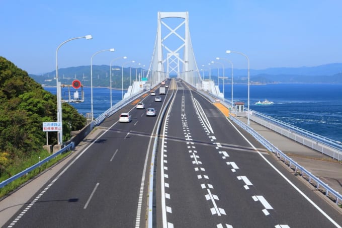 大鳴門橋(神戸淡路鳴門自動車道)