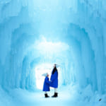 まほら岩手「氷の世界」氷の洞窟