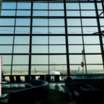 スカルノ・ハッタ国際空港のロビーからの景色