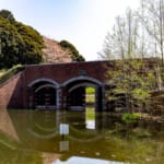 茨城県坂東市 反町閘門橋