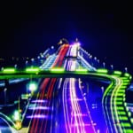 海ほたるパーキングエリアの夜景