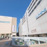 北千住駅西口前のペデストリアンデッキ