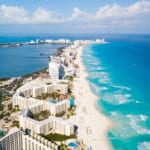 カンクンの美しいビーチ（メキシコ）