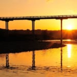 世界一長い木造歩道橋_蓬莱橋