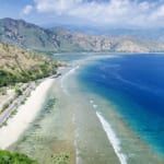 ディリの海岸線（東ティモール）