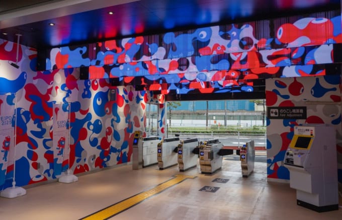 JR桜島駅からシャトルバス