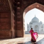 インド　タージ・マハル