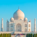 世界遺産「タージ・マハル」（インド・アグラ）
