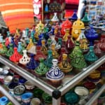 タジン鍋などお土産店（モロッコ）