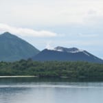 ラバウルの風景