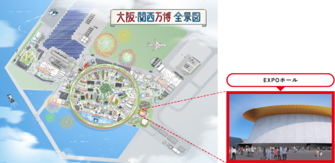 関西万博 EXPO ホール「シャインハット」