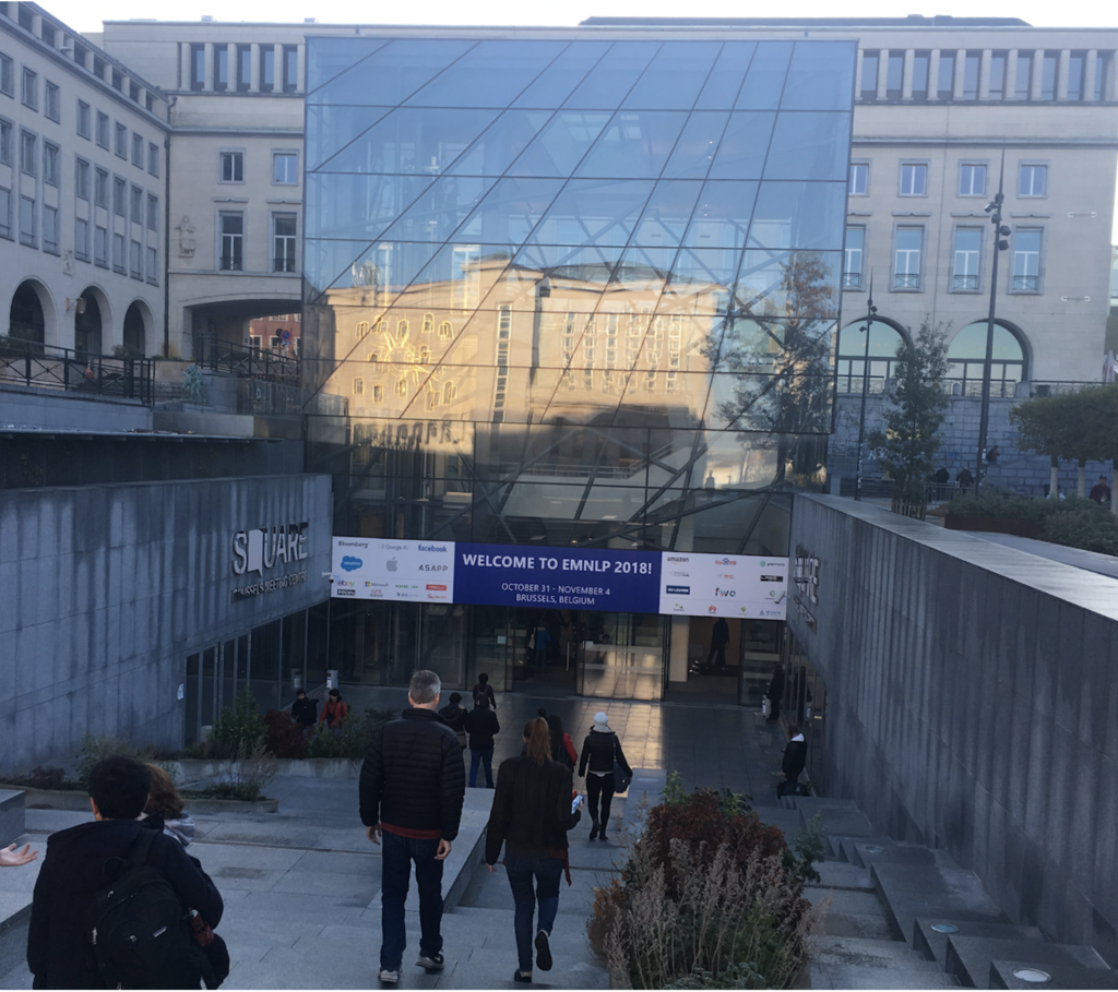 EMNLP 2018 at Square Centre, Brussels