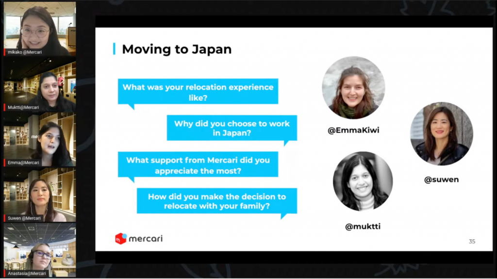 Mercari Women in Tech Vol. 6 “Relocating to Japan” #MercariDays