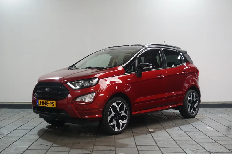 Ford EcoSport 1.0 EcoBoost ST-Line | Automaat | Winter Pakket | Keyless | Schuif-/Kanteldak | Navigatie | B&O | Trekhaak |