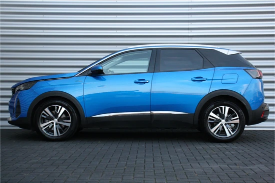 Peugeot 3008 1.6 HYBRID 225PK BLUE LEASE ALLURE AUTOMAAT / NAVI / LEDER / CLIMA / PDC / 18" LMV / CAMERA / KEYLESS / FULL-LED / 1E EIGENAAR /