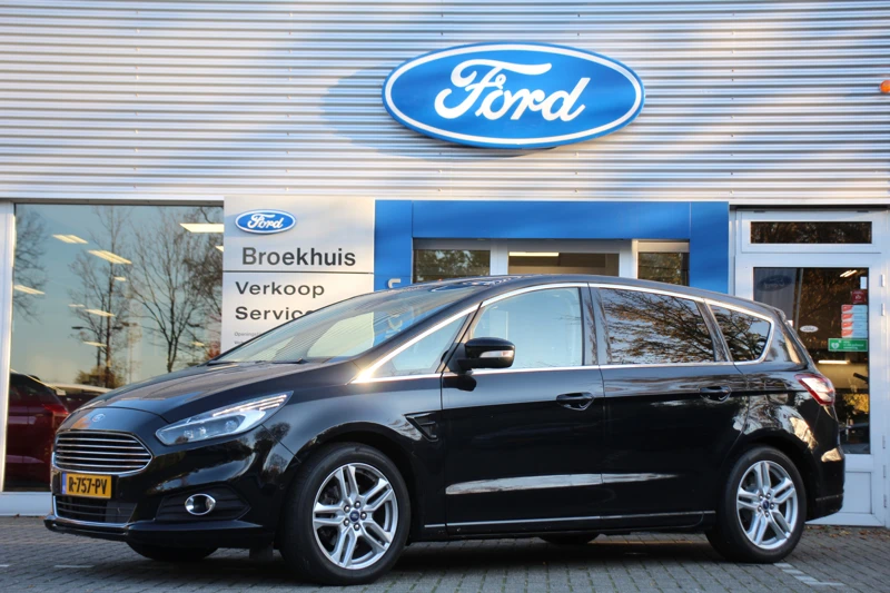 Ford S-Max 2.0 240PK TITANIUM 7-PERSOONS AUTOMAAT | NAVI | WINTERPACK | AUTO. INPARKEREN | ELEK. ACHTERKLEP | LED | PARK SENS V+A | LM. VEL