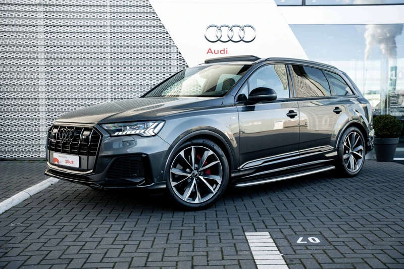 Audi Q7 55 TFSI 340PK quattro Pro Line S 7P | Luchtvering | Navigatie | S-Sportstoelen | Panoramadak | Matrix-Laser LED | 360 Graden Cam