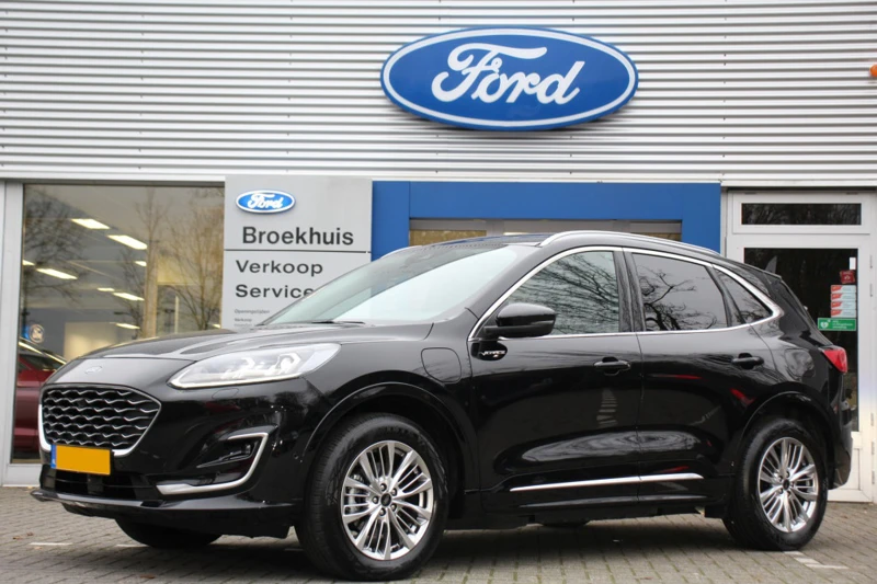 Ford Kuga 2.5 PHEV VIGNALE | HEAD-UP | ADAPTIVE CRUISE | LEDER | WINTERPACK | CAMERA | ADAPTIVE LED | DODE HOEK DETECTIE | VERKEERSBORD HE