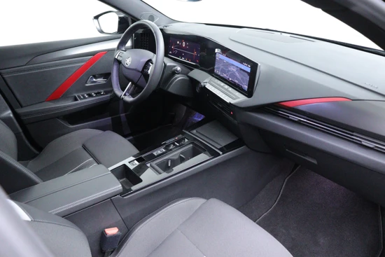 Opel Astra 1.2 130PK Aut.8 GS-LINE! NAV. | 18" LMV | Driver Assist | CAM | AGR-stoel |Stoel & Stuurverwarming | ECC | Cruise Control | Priv