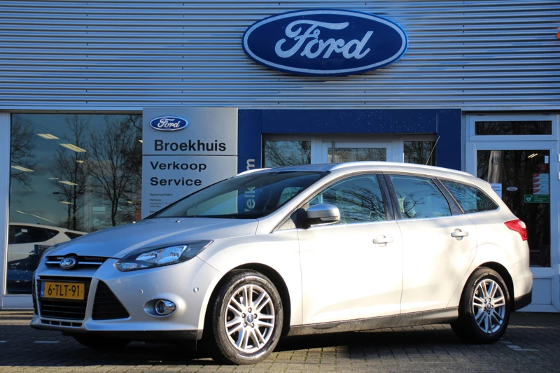 Ford Focus Wagon 1.0EB 125PK TITANIUM | DEALER ONDERHOUDEN! | NAVI | CLIMA | VOORRUITVERWARMING | CRUISE | PARK SENS V+A | LM. VELGEN | TRE