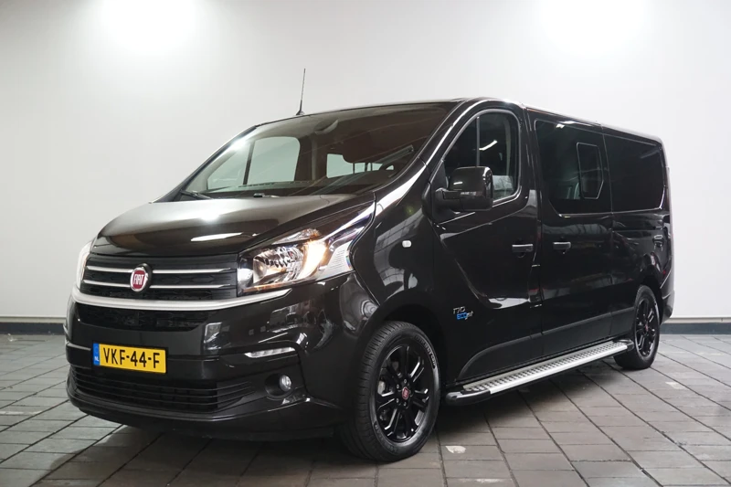 Fiat Talento 2.0 MultiJet L2H1 SX Dubbel Cabine | 2.000kg Trekgewicht! | Dubbele Schuifdeur | Keyless | Clima |