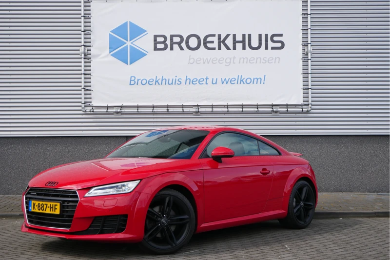 Audi TT 2.0 TFSI 230PK quattro Pro Line + S-Tronic | Cruise control | Navigatie | Tel.bluetooth | Stoelverwarming | Half leder/ Alcantar