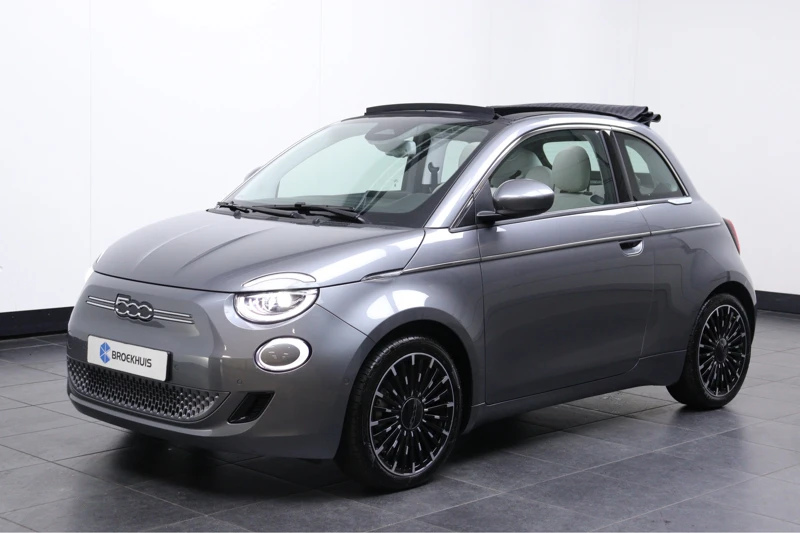 Fiat 500C EV La Prima Cabrio 3 Fase incl. BTW | €2000,- SUBSIDIE! (SEPP) | DEMO-DEAL!