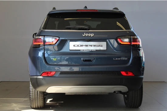 Jeep Compass 1.5T 130PK e-Hybrid Limited | Infotainment Pack | 19" LM | Carplay | sensoren voor + achter