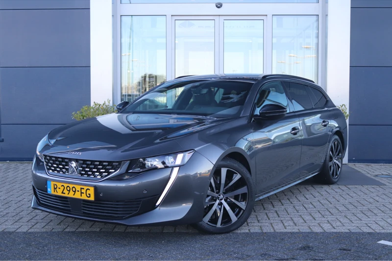 Peugeot 508 SW 1.6 HYBRID 225PK GT-LINE AUTOMAAT / NAVI / LEDER / CLIMA / AGR / PDC / 18" LMV / CAMERA / KEYLESS