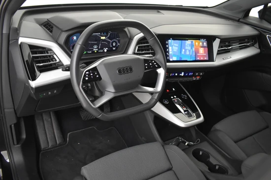 Audi Q4 e-tron 40 Advanced Edition 77 kWh 204pk | Navigatie | Adaptief cruise control | Fabrieksgarantie 2024 | Keyless | Matrix koplampen | Wa