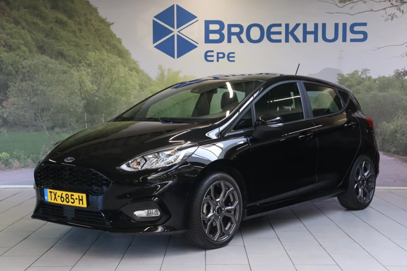 Ford Fiesta 1.0 EcoBoost ST-Line | Navigatie | Climate Control | DAB+ | Dealer Onderhouden | 17" LMV | Keyless