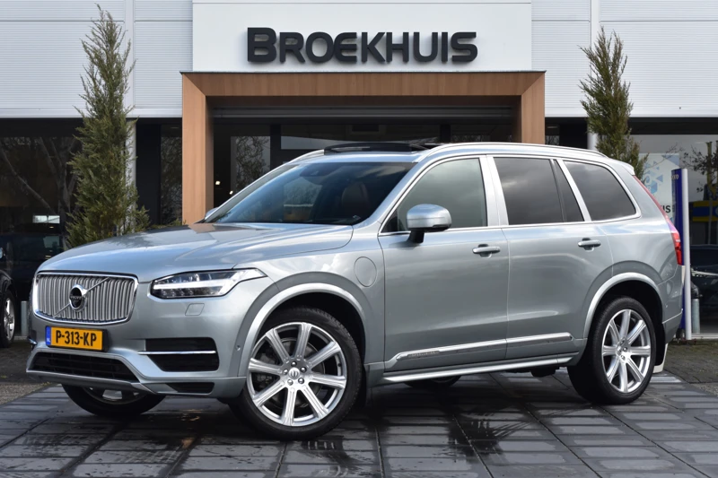 Volvo XC90 T8 Aut-8 AWD Excellence | Luchtvering | 4 Persoons | Bowers & Wilkins | Schuif / kanteldak| Champagn