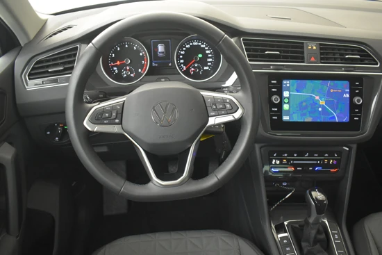 Volkswagen Tiguan 1.5 TSI Life 150pk DSG/AUT | Adaptief cruise control | Navi via app | Trekhaak | Parkeersensoren v+a | LED koplampen | DAB radio