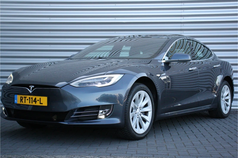 Tesla Model S 75 BASE 320PK / NAVI / LEDER / CLIMA / FULL-LED / PDC / CAMERA / AUTO-PILOT / PANO. DAK / NIEUWSTAAT !!