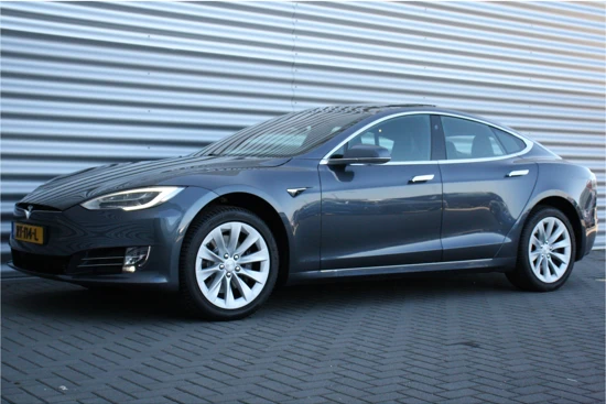 Tesla Model S 75 BASE 320PK / NAVI / LEDER / CLIMA / FULL-LED / PDC / CAMERA / AUTO-PILOT / PANO. DAK / NIEUWSTAAT !!